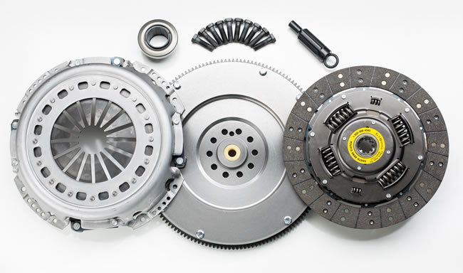 South Bend Cluch 1944-5K Full Organic Clutch & Flywheel Kit for Stock Applications | 1994-1998 Ford F250/F350 7.3L Powerstroke