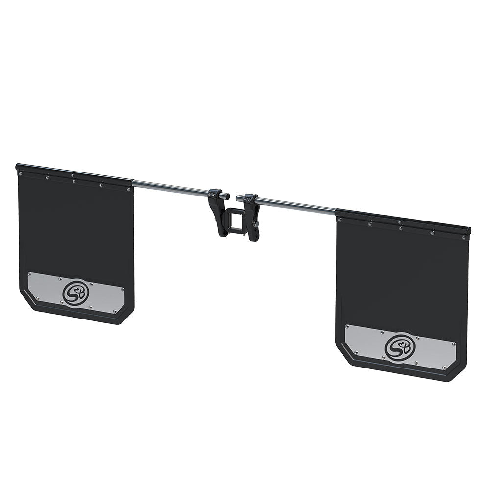 S&B 84-1002 Mud Flaps for 3.0in Hitch Receivers | Universal