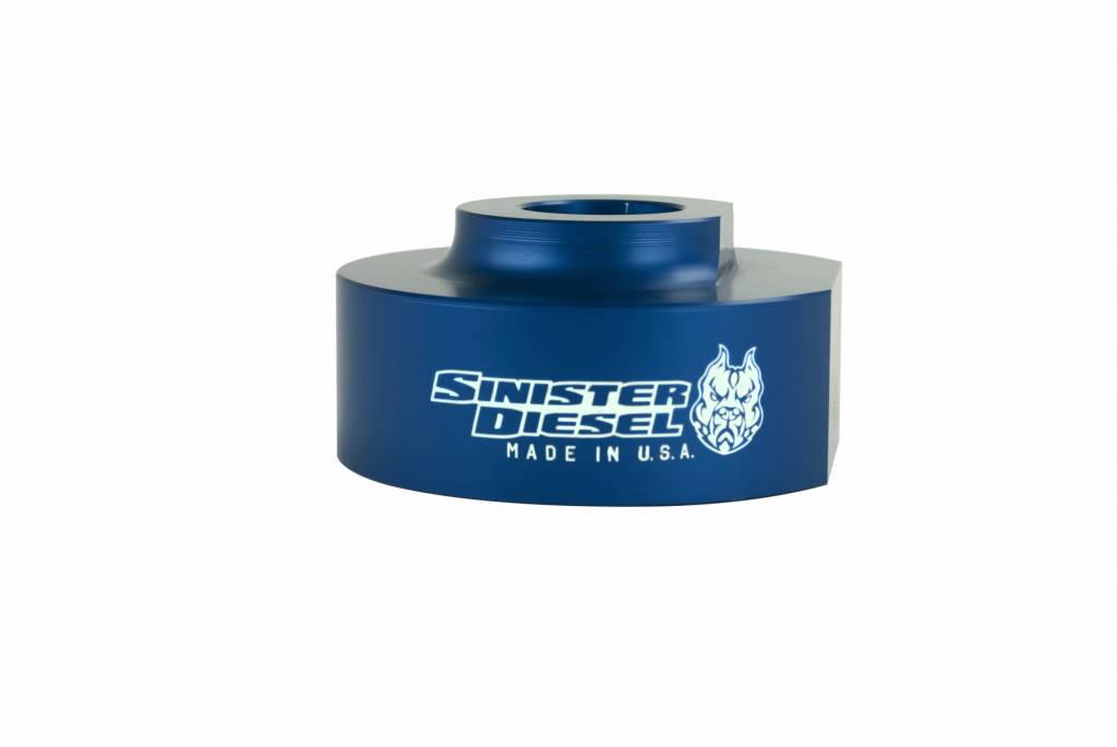 Sinister SD-0415LVL-BLU Blue Leveling Kit | 2004-2015 F250/F350 6.7L Powerstroke 2WD