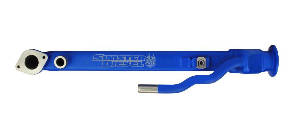 Sinister SD-EGRC-6.0-SC-BLUE Replacement EGR Cooler 50 State Legal | 2004-2007 F250/F350 6.0L Powerstroke