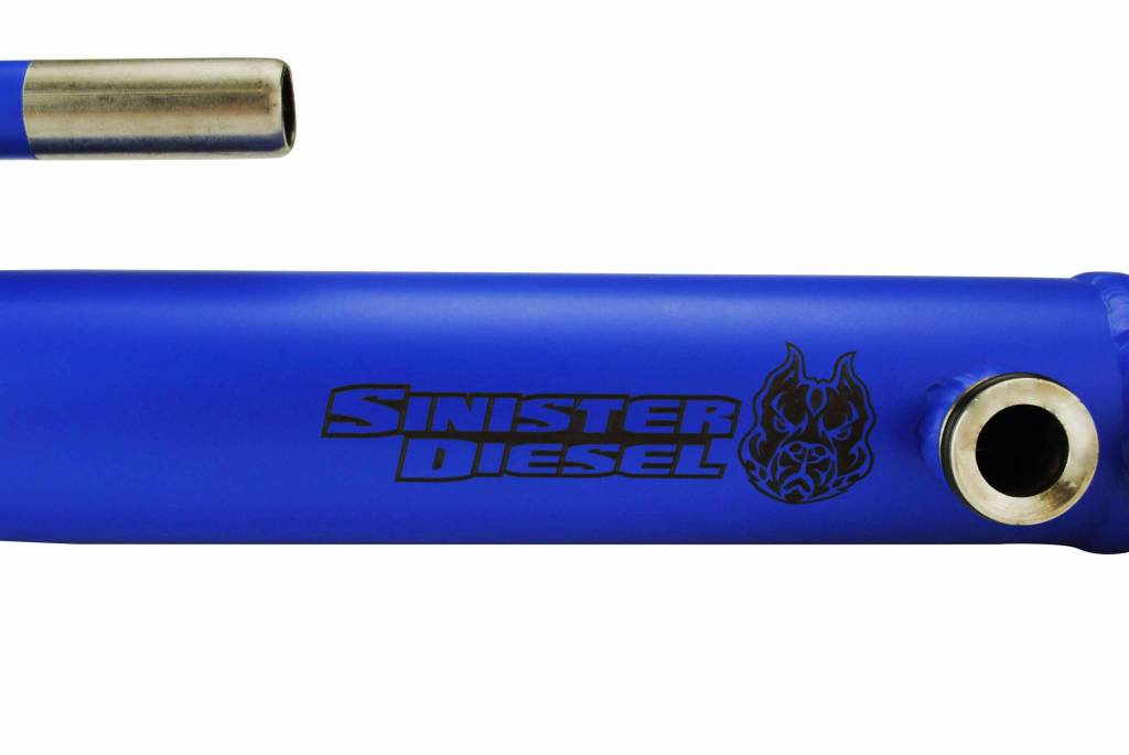 Sinister SD-6.0EGRC03-BLU Blue EGR Cooler | 2003 F250/F350 6.0L Powerstroke