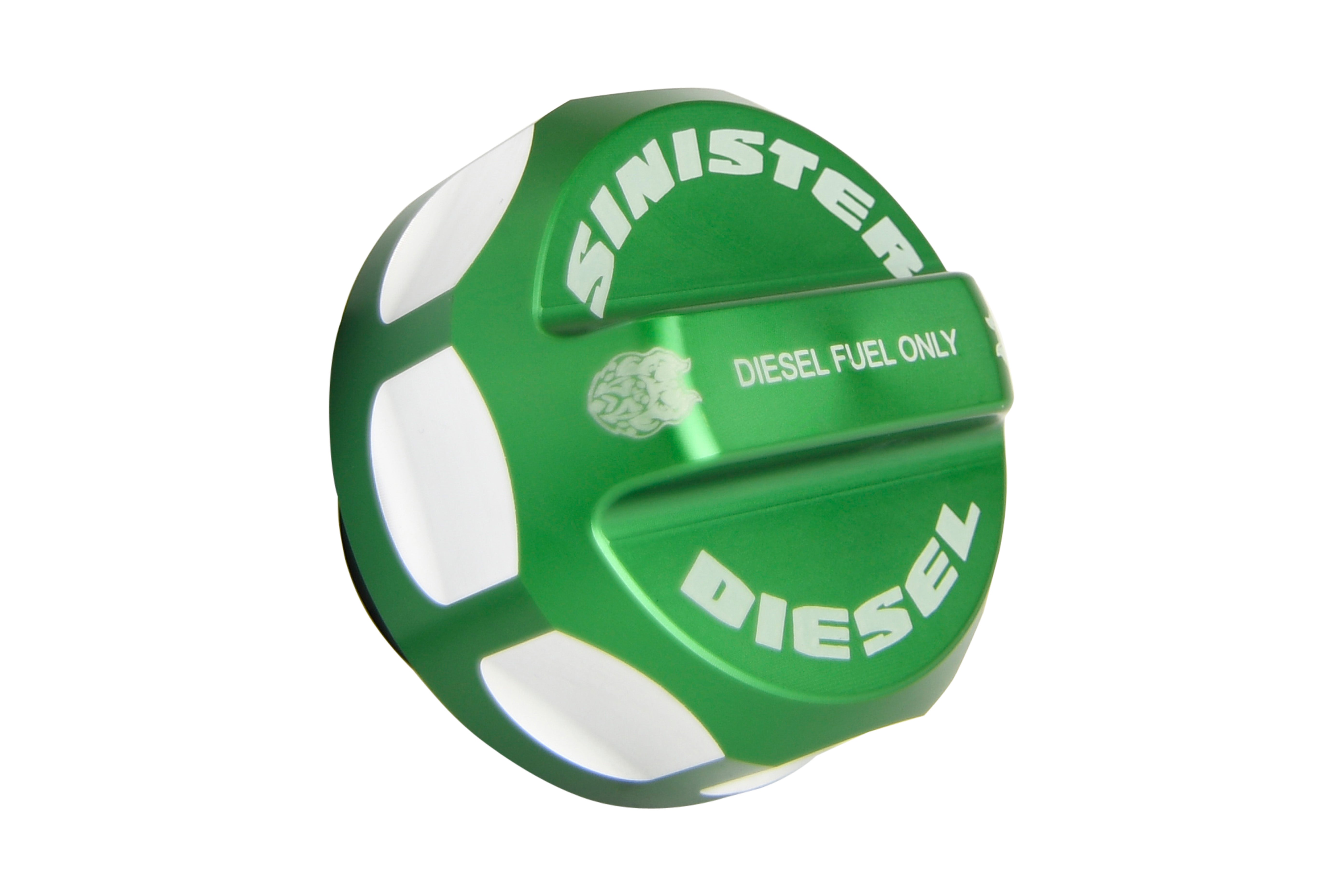 Sinister SD-FFC08-01-20-GRN Fuel Cap Green Finish | 2008-2020 F250/F350 Powerstroke