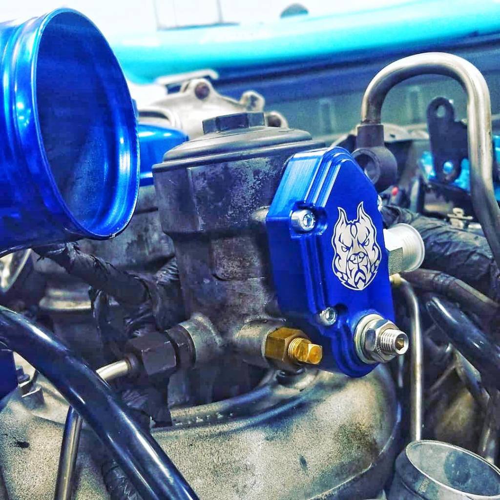 Sinister SDFUELBLK60ADJ Blue Spring Kit w/ Adjustable Billet Spring Housing | 2003-2007 F250/F350 6.0L Powerstroke