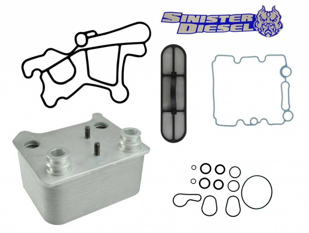 Sinister SD-OC-6.0 Oil Cooler Kit | 2003-2007 F250/F350 6.0L Powerstroke