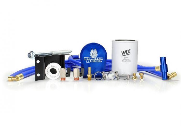 Sinister SD-COOLFIL-5.9-03-W Coolant Filtration System | 2003-2007 Dodge 2500/3500 5.9L Cummins