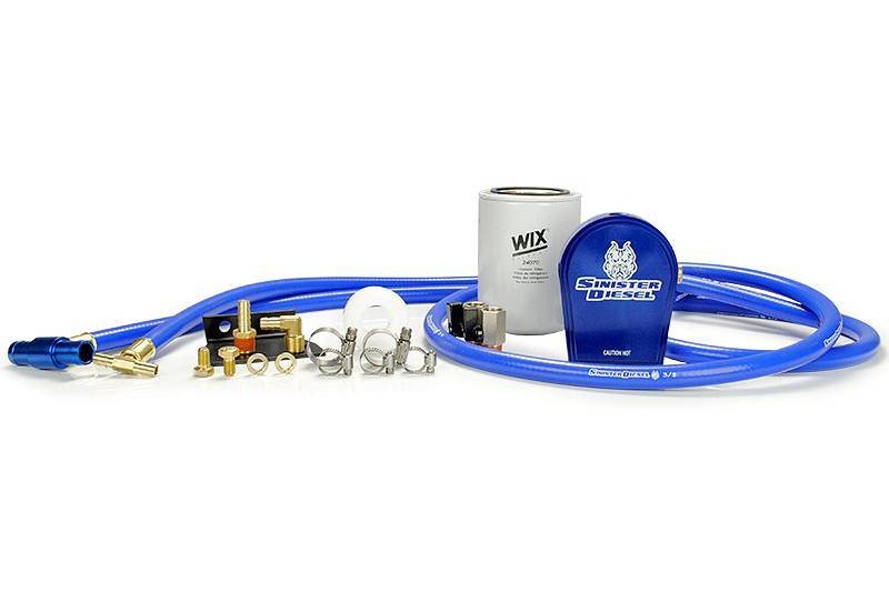 Sinister SD-COOLFIL-6.4-W Coolant Filtration System | 2008-2010 F250/F350 6.4L Powerstroke