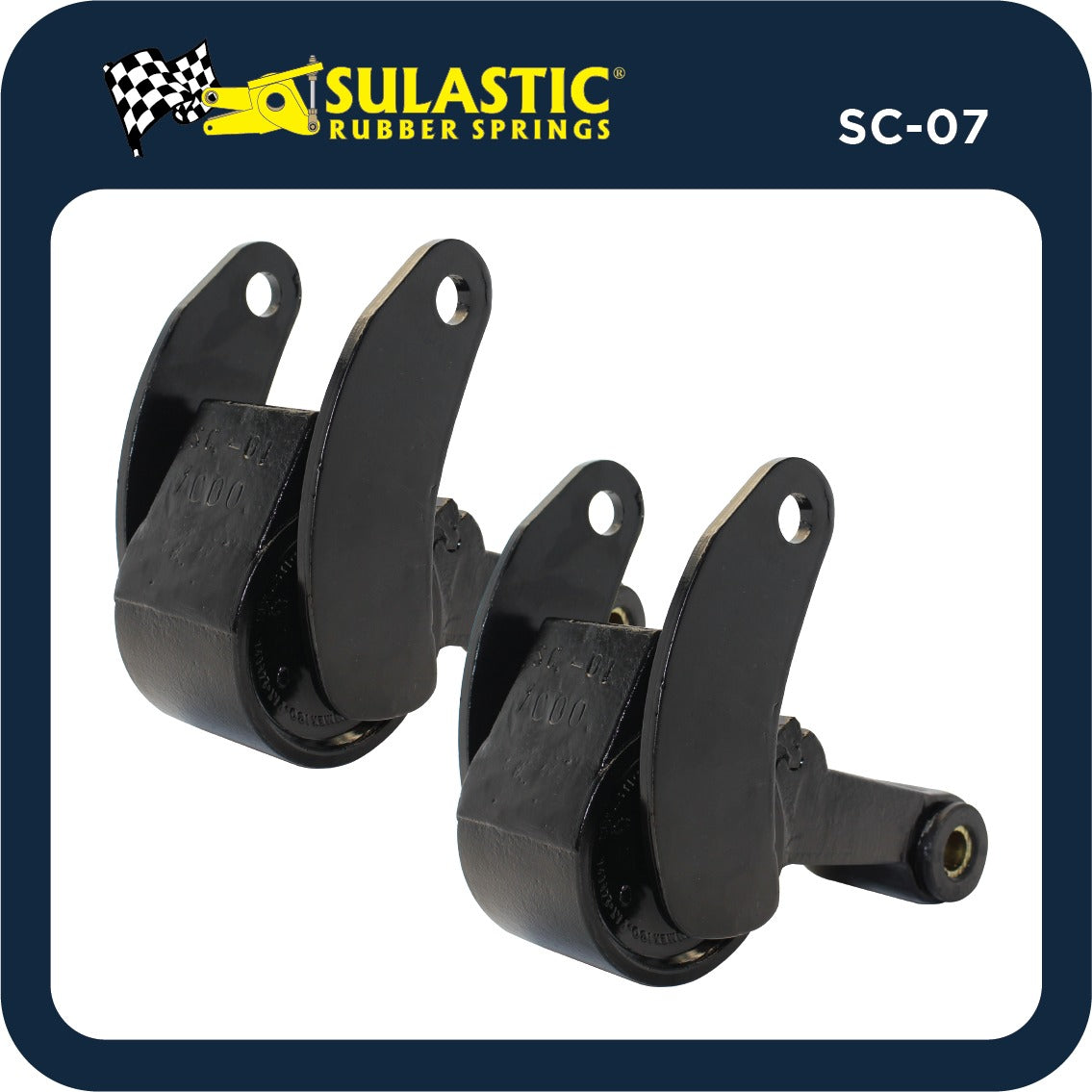 Sulastic SC-07 Rubber Shackle | 2003-2012 Dodge Ram 2500/3500