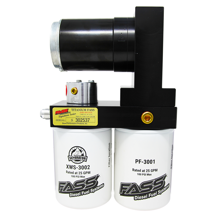 FASS TSC08165G Titanium Signature Series 165GPH Fuel Lift Pump | 1992-2000 Silverado/Sierra 2500HD/3500HD