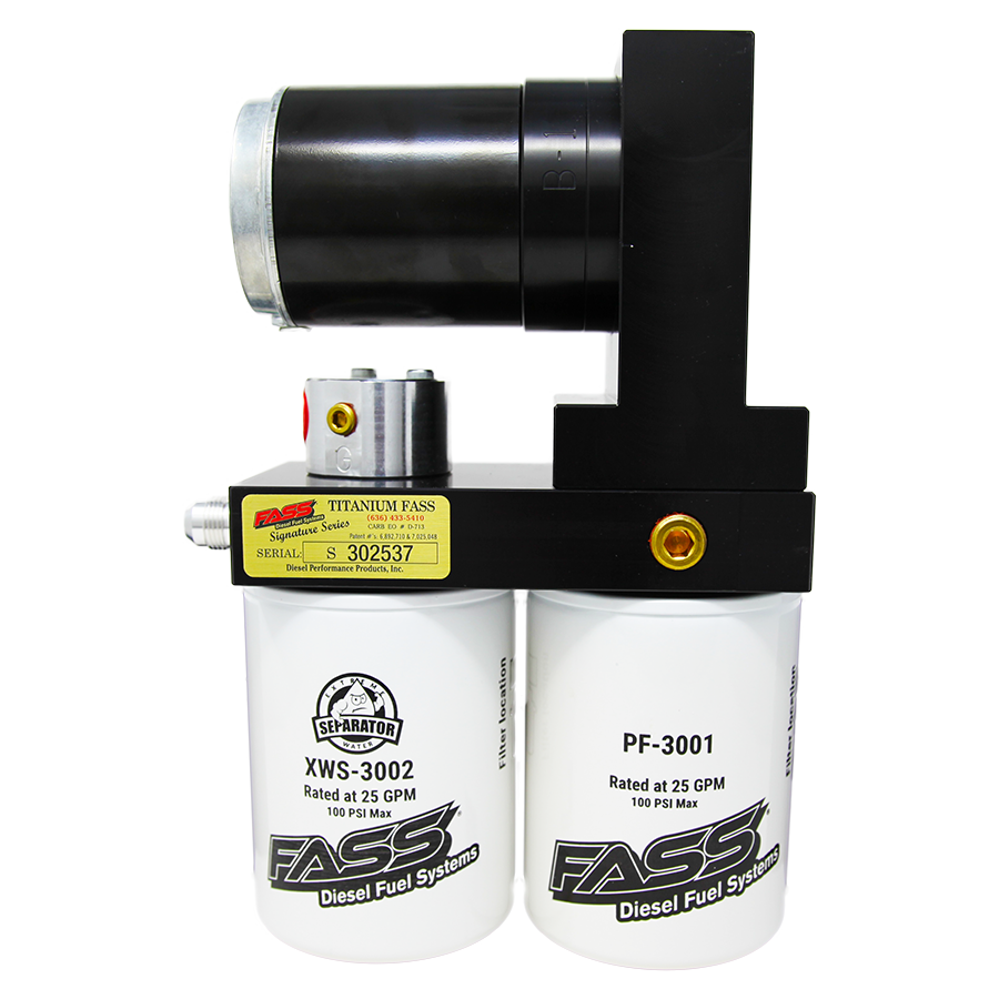 FASS TSC08100G Titanium Signature Series 100GPH Fuel Lift Pump | 1992-2000 Silverado/Sierra 2500HD/3500HD