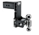 B&W TS30040B Black Tow & Stow 2x2-5/16 Dual Ball Hitch w/ 3in Shank, 7in Drop/7.5in Rise | Universal