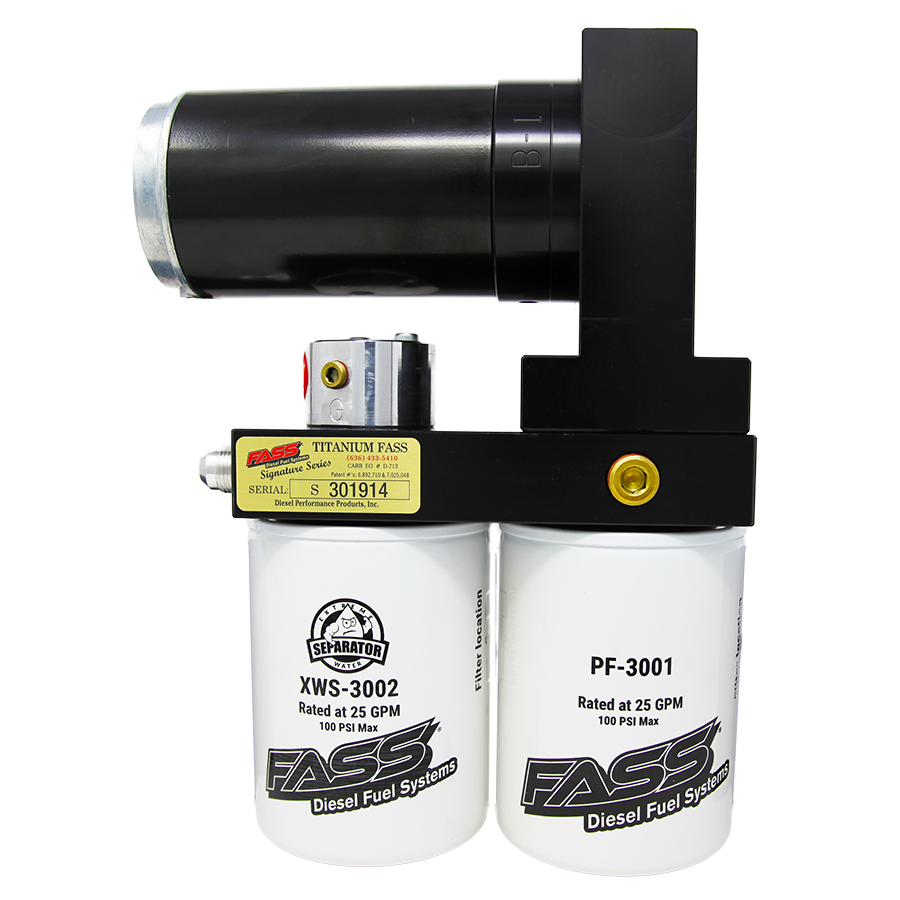 FASS TSC13180F140G Titanium Signature Series 140GPH 70-75PSI Fuel Lift Pump | 2017-2019 Silverado/Sierra 2500HD/3500HD 6.6L