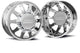 DDC Wheels 22PL-20-225 The Ten Forged Dually 20x8.25 10x225 Polished Wheel Package | 2005-2010 / 15-23 F450/F550 & 08-23 Ram 4500/5500