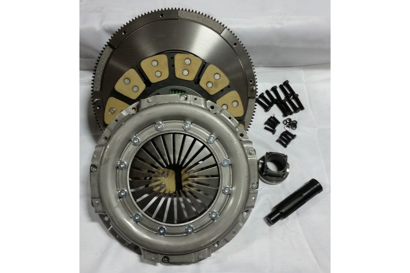 Valair NMU70432-06 13x1.375in Kevlar/Ceramic Clutch w/ Flywheel Rated @ 500HP | 2003-2010 Ford 6.0L/6.4L Powerstroke