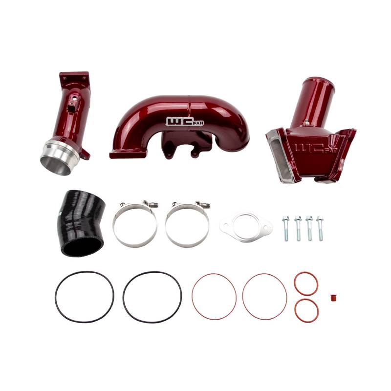 Wehrli 100163 3in High Flow Y-Bridge Kit | 2006-2007 Silverado/Sierra 2500HD/3500HD 6.6L