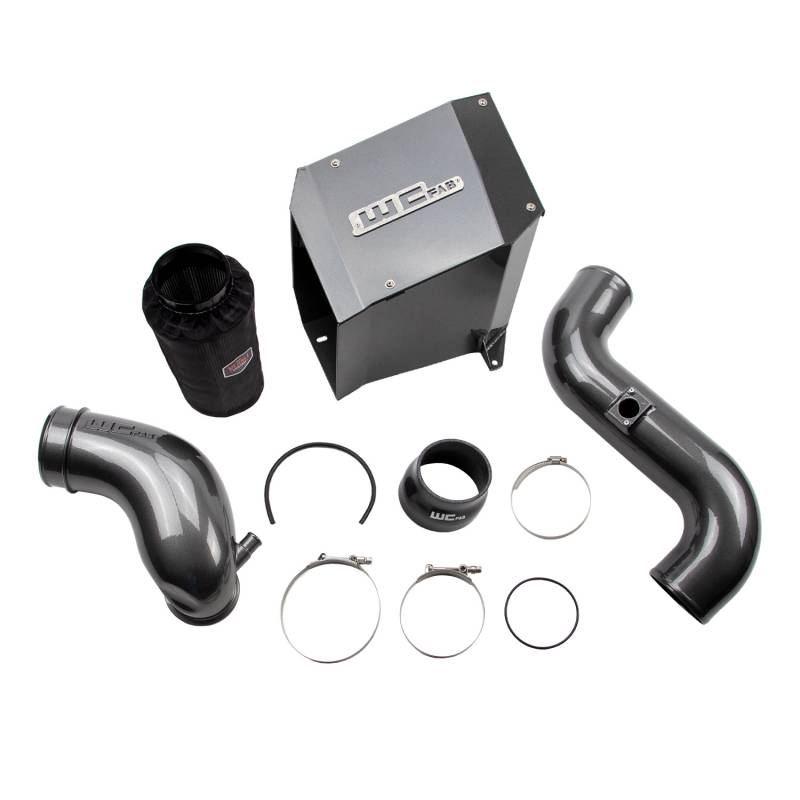 Wehrli 100301 4in Cold Air Intake Kit with Air Box and Intake Horn | 2004.5-2005 Silverado/Sierra 2500HD/3500HD 6.6L LLY