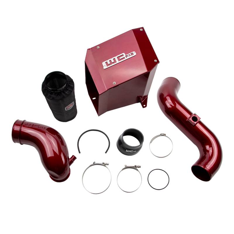 Wehrli 100302 4in Cold Air Intake Kit w/ Air Box and Intake Horn | 2006-2007 GM 2500/3500HD 6.6L Duramax