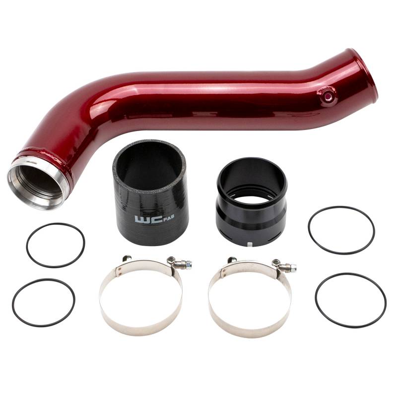 Wehrli 100381 3.5in Passenger Cold Side Intercooler Pipe Kit | 2020-2024 Silverado/Sierra 2500HD/3500HD 6.6L L5P