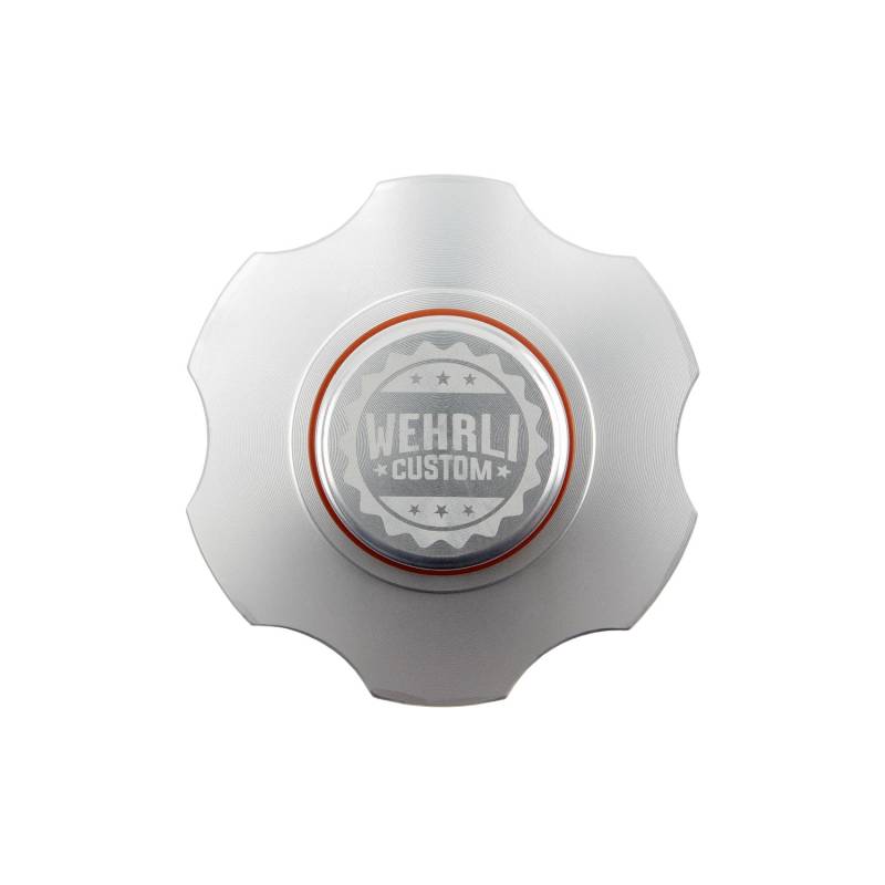 Wehrli 100394 Billet Oil Fill Cap Clear Anodized | 1998.5-2024 Dodge 5.9L/6.7L Cummins