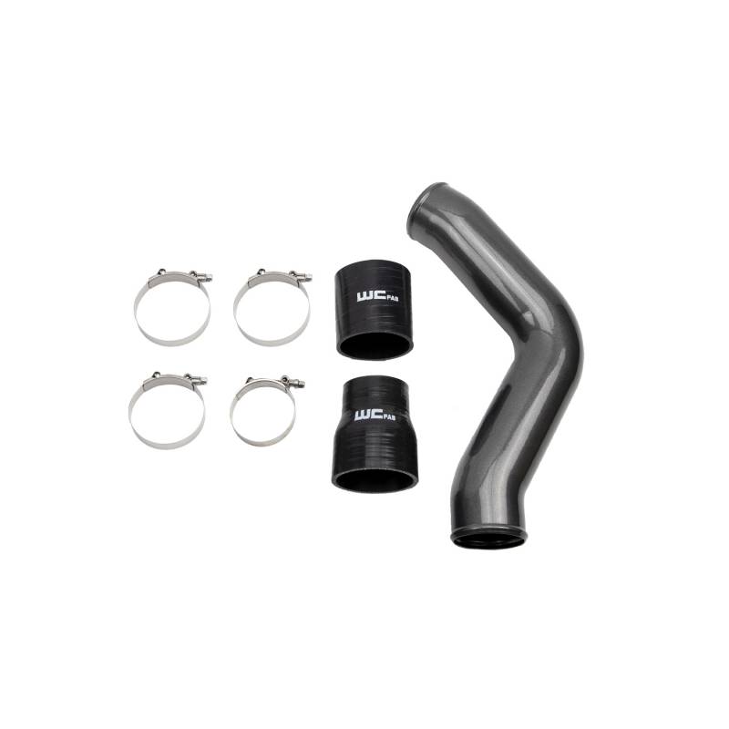 Wehrli 100434 3.5 Driver Side Intercooler Pipe Kit | 2013-2018 Dodge Ram 2500/3500 6.7L Cummins