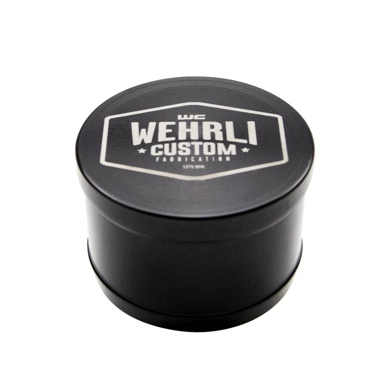 Wehrli 100473 Intake Resonator Delete Plug Black Anodized | 2017-2024 Silverado/Sierra 2500HD/3500HD 6.6L