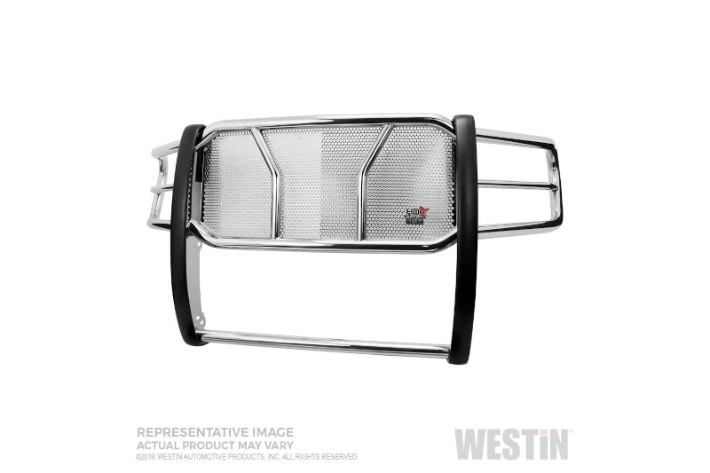 Westin 57-3780 HDX Stainless Steel Grille Guard | 2015-2019 Silverado 2500HD/3500HD