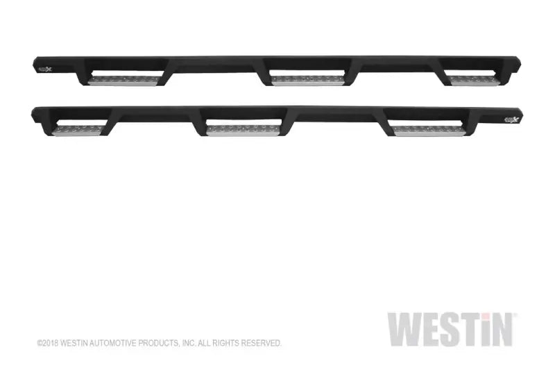 Westin 56-5340252 HDX Stainless Drop Wheel to Wheel Nerf Bars Texture Black | 2017-2022 F250/F350 Crew Cab