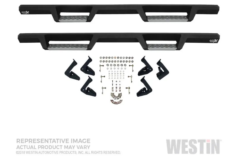 Westin 56-139352 HDX Stainless Drop Nerf Step Bars | 2017-2024 F250/F350 SuperCab