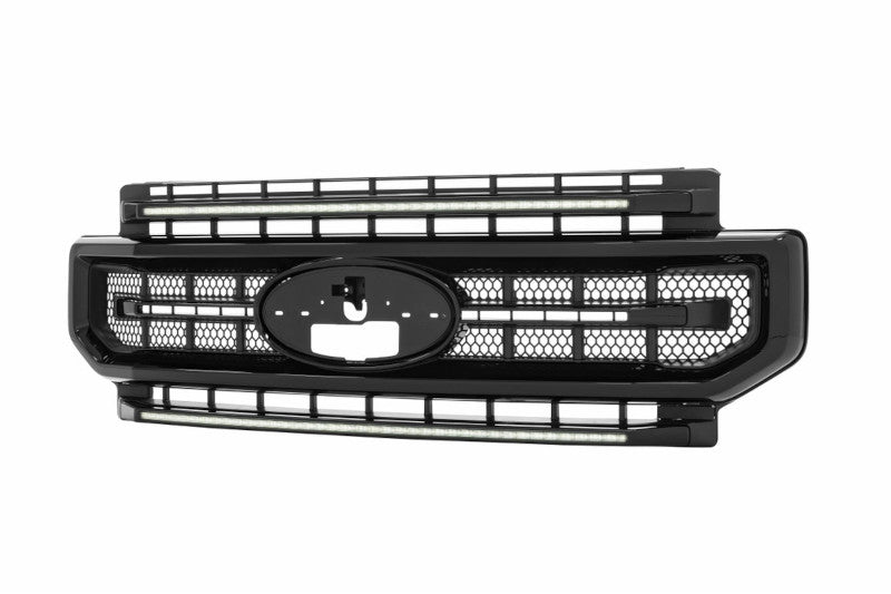 Morimoto XBG10 XBG LED DRL Grille - Paintable Black, White DRL | 2020-2022 F250/F350