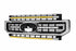 Morimoto XBG13 XBG LED DRL Grille - Chrome Finish, Amber DRL | 2020-2022 F250/F350