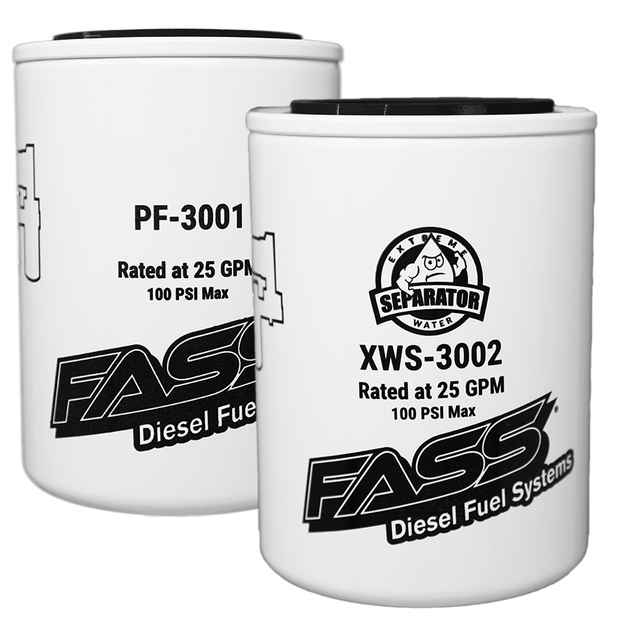 FASS XWS3002 Extreme Series Water Separator Filter | Universal