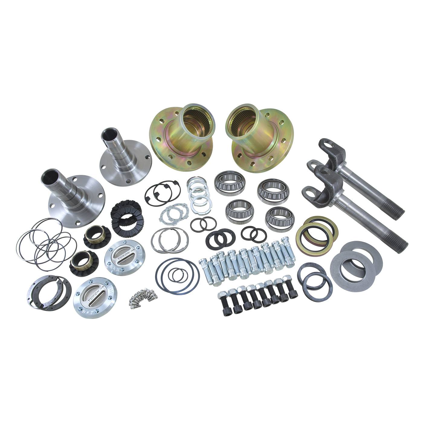 Yukon YAWU-03 Spin Free Locking Hub Conversion Kit for SRW Dana 60 | 1994-1999 Dodge Ram 2500/3500