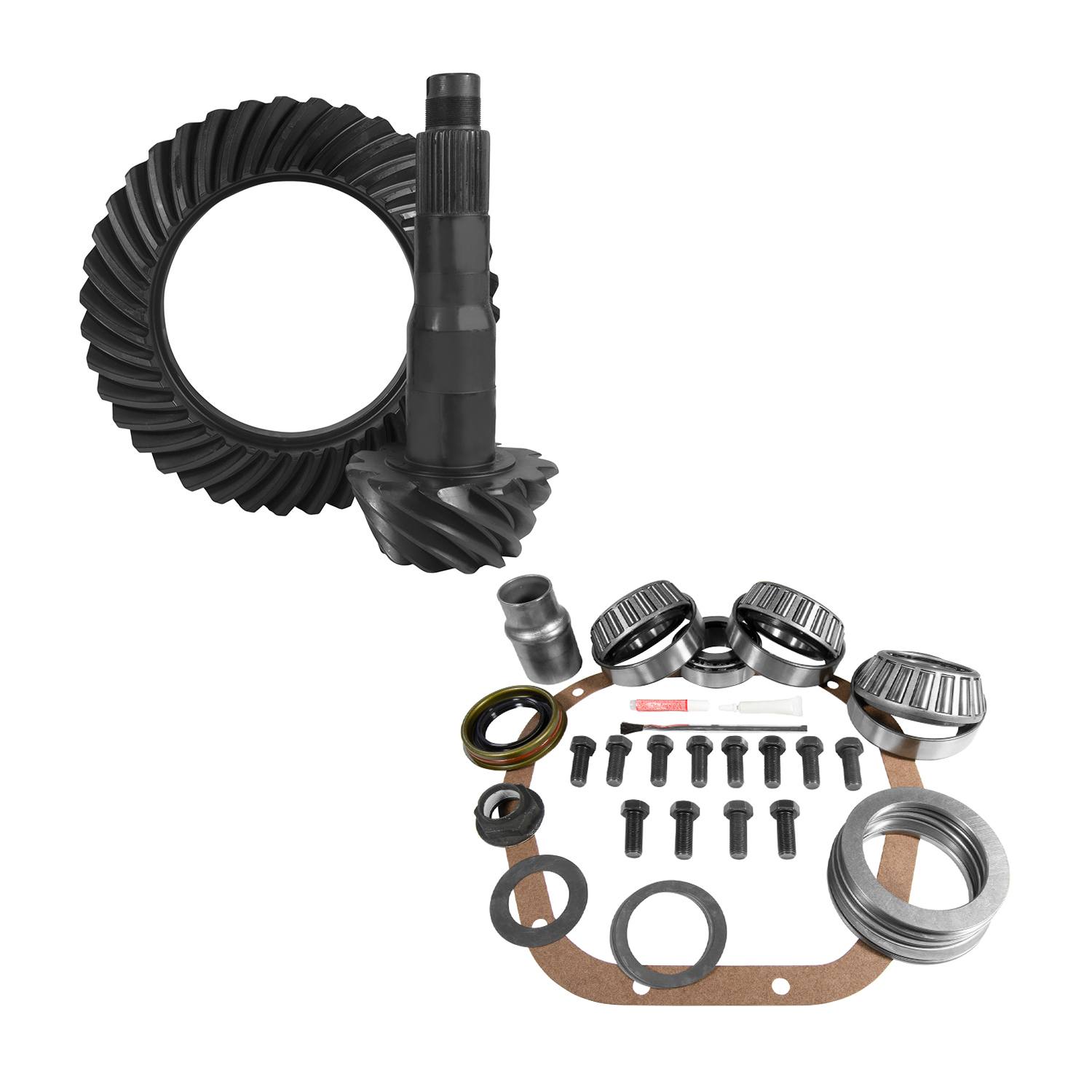 Yukon PVTYUKGK039 SRW 4.30 Gear Ratio Front & Rear Complete Gear Package (Thick Cut) | 2011-2016 F250/F350