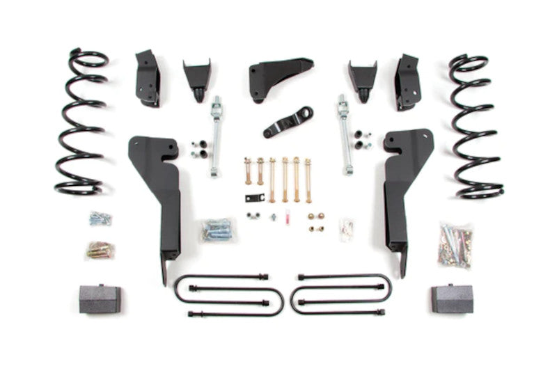 Zone Offroad D37 6in Coil Spring Lift Kit - 4in Rear Axle | 2009-2013 Ram 2500/3500 4WD Diesel