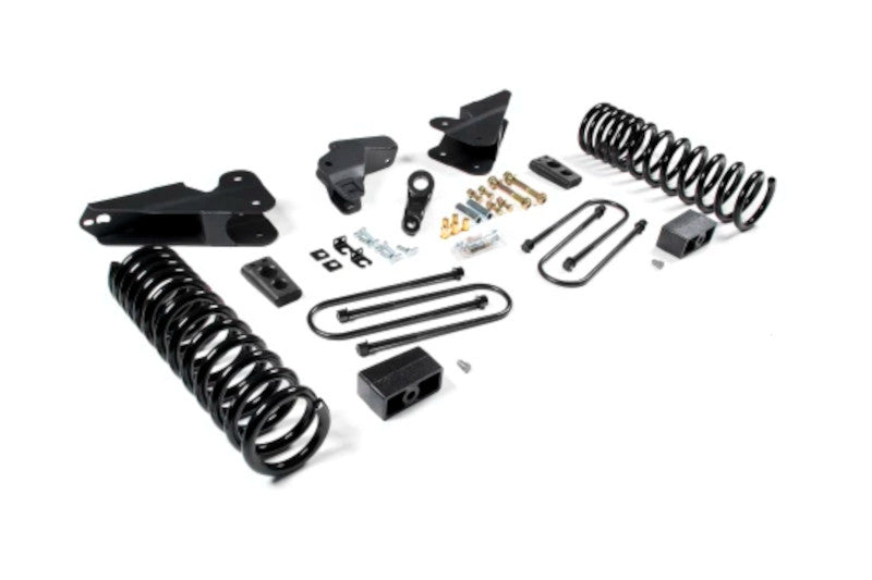 Zone Offroad D50 4.5in Standard Lift Kit - 3in Rear Lift Blocks | 2013-2018 Ram 3500 4WD Diesel