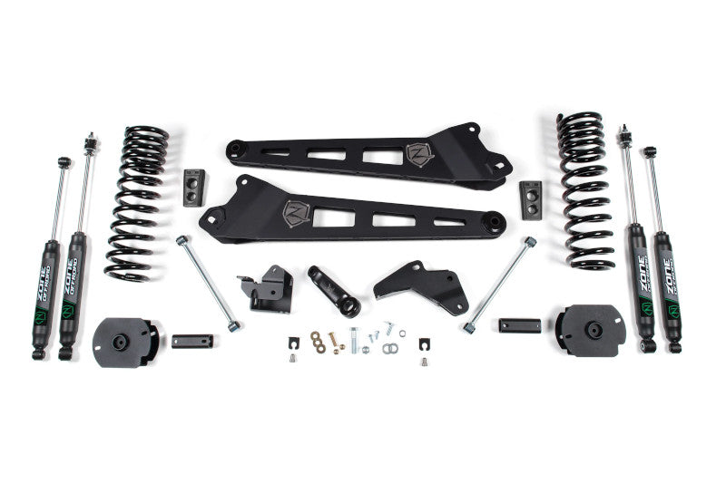 Zone Offroad D55 4.5in Lift Kit with Radius Arm Kit | 2014-2018 Ram 2500 Diesel