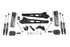 Zone Offroad D55 4.5in Lift Kit with Radius Arm Kit | 2014-2018 Ram 2500 Diesel