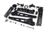 Zone Offroad D79 4in Radius Arm Lift Kit | 2019-2023 Ram 2500 4WD Gas