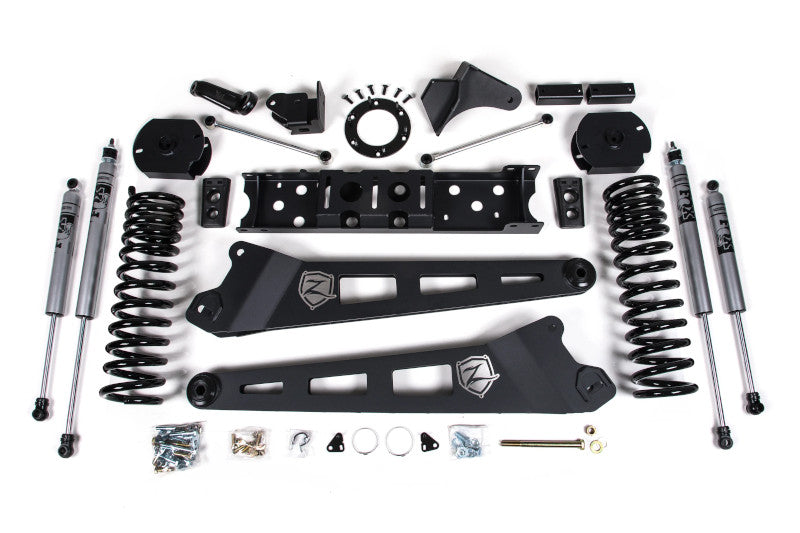 Zone Offroad D79F 4in Lift Kit w/ Radius Arm | 2019-2024 Ram 2500 Gas