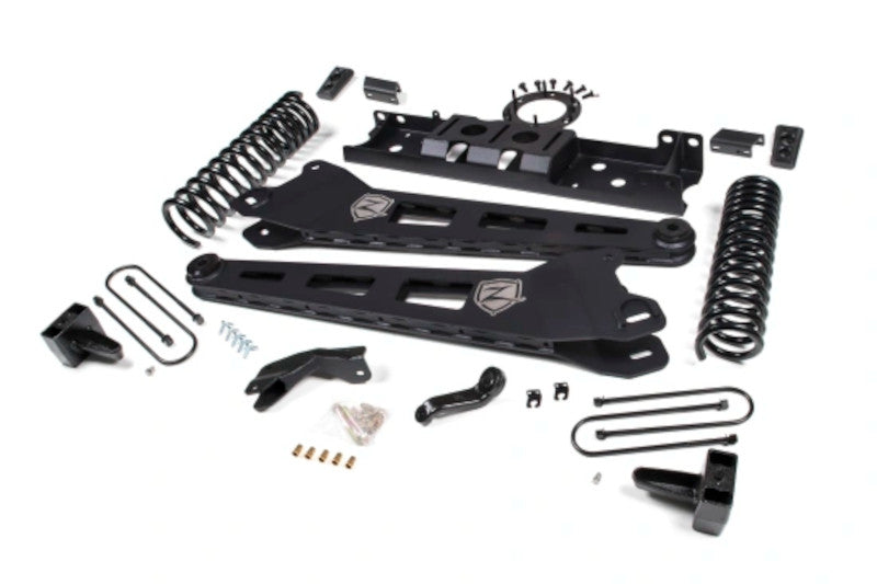 Zone Offroad D80 4.5in Radius Arm Lift Kit - 3in Rear Lift / 6 Bolt Transfer Case / No Overload Springs | 2019-2024 Ram 2500/3500 4WD Diesel