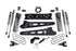 Zone Offroad D80 4.5in Radius Arm Lift Kit - 3in Rear Lift / 6 Bolt Transfer Case / No Overload Springs | 2019-2024 Ram 2500/3500 4WD Diesel