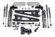 Zone Offroad F105N 4in Lift Kit with Radius Arm and 2in Rear Lift 3-Leaf Main Block Kit (Nitro Series) | 2017-2019 F-250/F-350 Super Duty