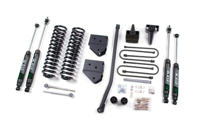 Zone Offroad F13N 4in Lift Kit (Nitro Series Shocks) | 2005-2007 F-250/F-350 Super Duty Gas