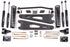 Zone Offroad F21-F23 4in Radius Arm Suspension System | 2005-2007 Ford F250/F350 4WD