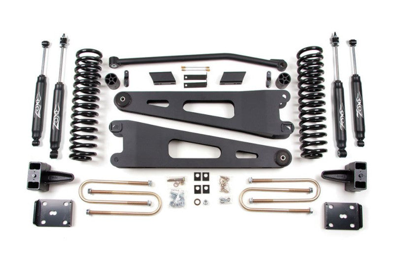 Zone Offroad F25-F26-F27-F28 4in Radius Arm Suspension System | 2011-2015 Ford F250/F350 4WD