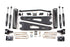 Zone Offroad F25-F26-F27-F28 4in Radius Arm Suspension System | 2011-2015 Ford F250/F350 4WD