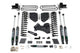 Zone Offroad F48N 4in Lift Kit with Block Kit for 2 Leaf Main (Nitro Series Shocks) | 2017-2019 F-250/F-350 Super Duty Diesel