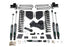 Zone Offroad F50 4in Lift Kit with Block Kit for 3 Leaf Main (No Shocks) | 2017-2019 F-250/F-350 Super Duty Diesel