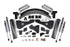 Zone Offroad F55 8in Lift Kit with Block Kit for 3 Leaf Main (No Shocks) | 2011-2016 F-250/F-350 Super Duty Diesel