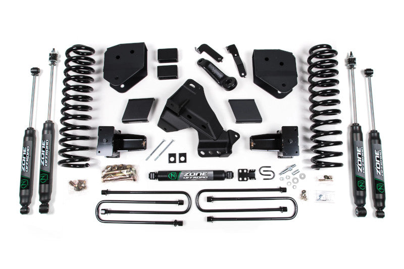 Zone Offroad F58N 5in Lift Kit (Nitro Series Shocks) | 2020-2022 Ford F-250/F-350 Super Duty Diesel