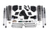 Zone Offroad F59F 5in Lift Kit (FOX 2.0 Adventure Series Shocks) | 2020-2022 Ford F-250/F-350 Super Duty Gas